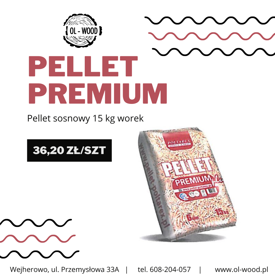 Pellet sosnowy PREMIUM